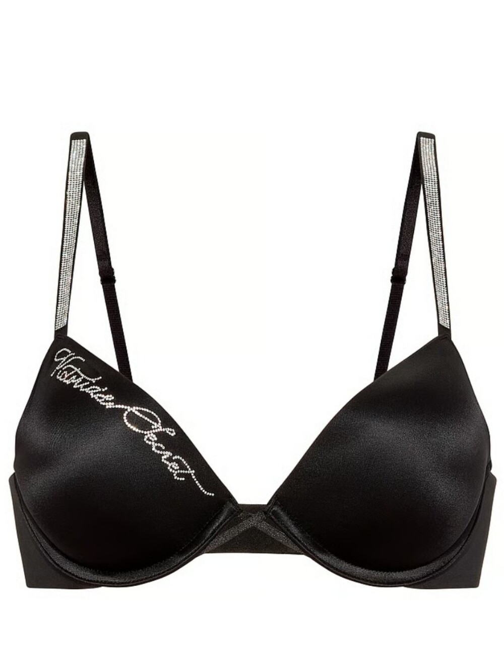 VS Very Sexy Shine Script Push-Up Bra Sz 32A NWT